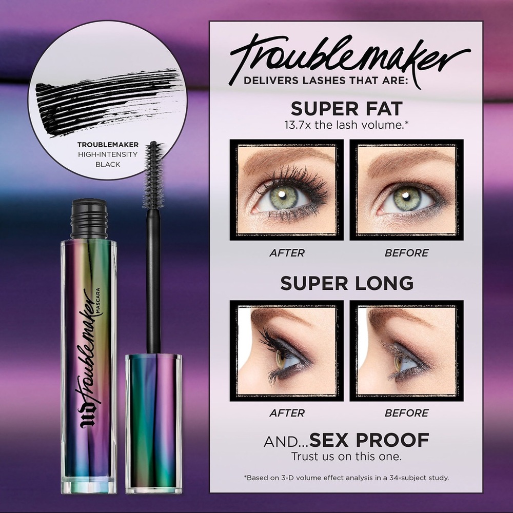 Urban Decay Troublemaker Mascara - Full Size & NWT